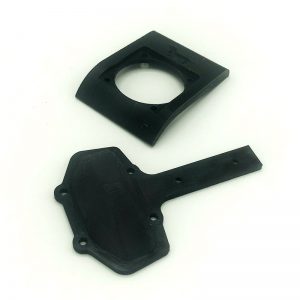 PR Racing PR 401RT Diff Cover and Fan Mount